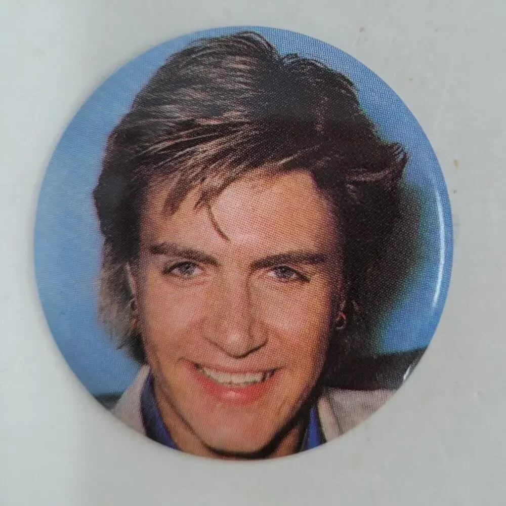 Vintage Duran Duran 80s Pin Trio Music Button‎ Set Iconic Band Merch